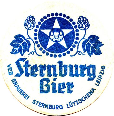 leipzig l-sn reudnitzer stern rund 1a (215-sternburg bier-blau-veb) 